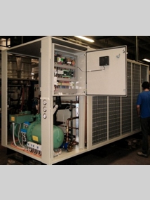 100 kW Khler mit Schraubenverdichter